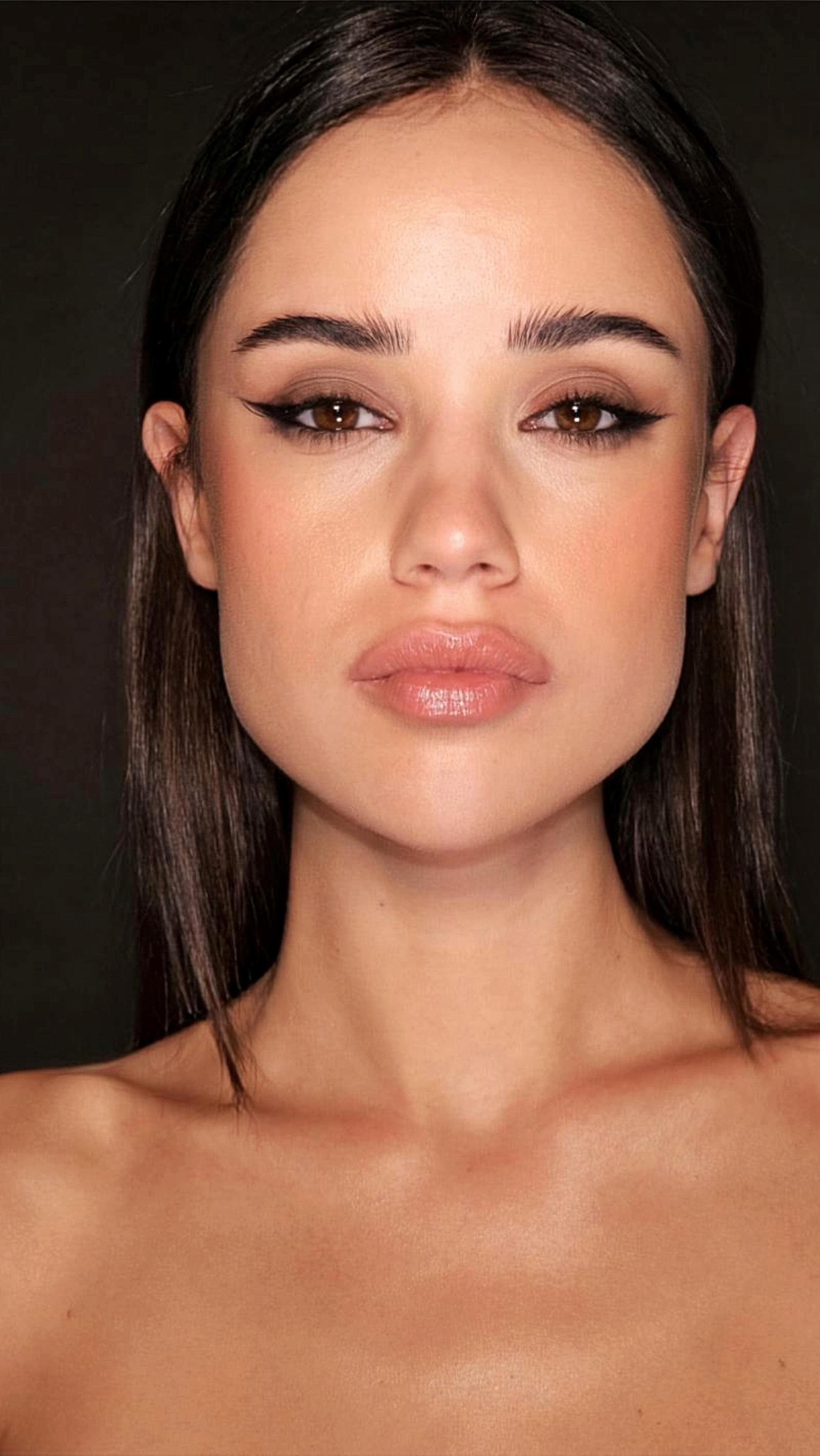 Glam makeup