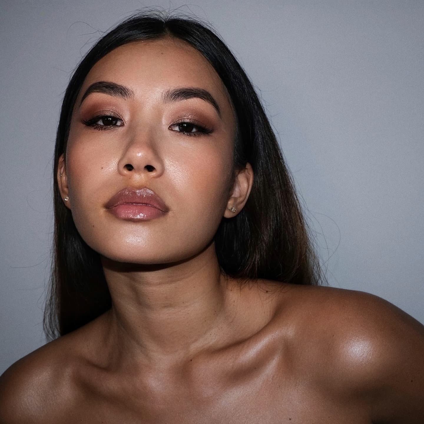 Glam makeup